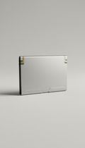 Stainless steel business card holder with logo
