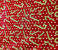 Christmas Dog Bandana – Candy Cane Pattern – Festive Tie-On Dog Gift