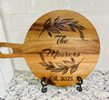 Reserved Custom Listing Personalized Round Cutting Board Custom Order for Madison James